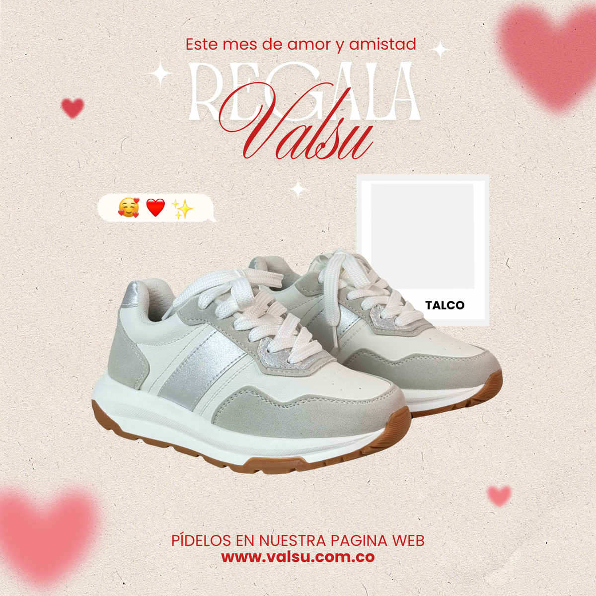 TENIS AURA DAMA PLATA