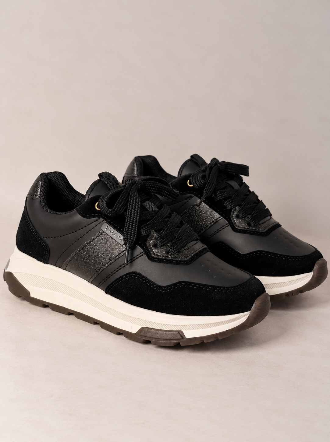 TENIS AURA DAMA NEGRO